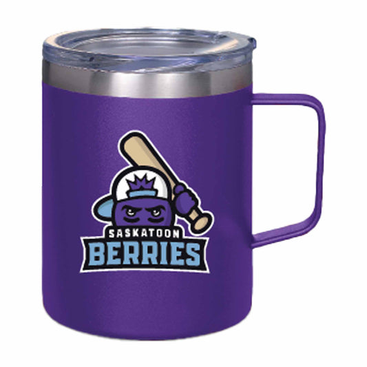 Insulated Purple Coffee Mug